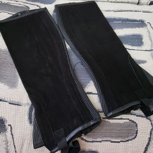 (Brand Tough 1) Suede Leather Half Chaps